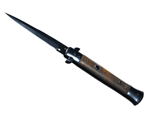 Stiletto Knife Blue Steel (Field-Tested)