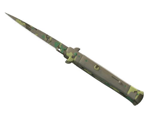 Stiletto Knife Boreal Forest (Well-Worn)