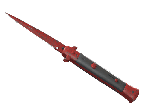 Stiletto Knife Crimson Web (Field-Tested)
