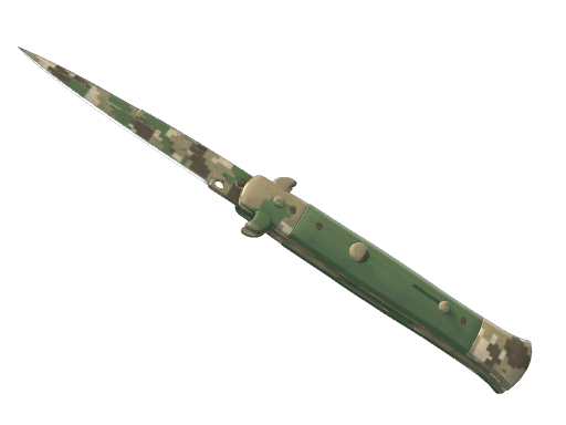 Stiletto Knife Forest DDPAT (Field-Tested)