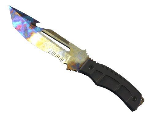 Survival Knife Case Hardened (Well-Worn)