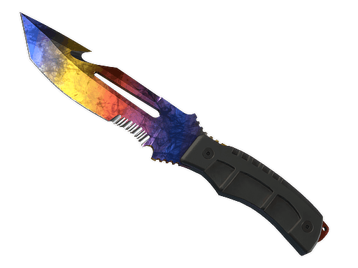 Survival Knife Marble Fade (Minimal Wear)