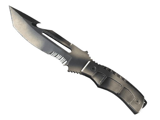 Survival Knife Scorched (Well-Worn)