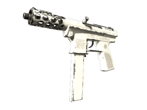 Tec-9 Whiteout (Well-Worn)