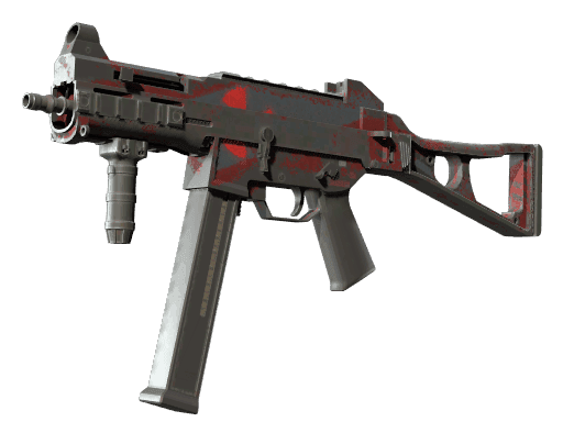UMP-45 Fallout Warning (Battle Scarred)