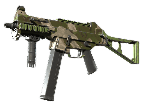 UMP-45 Green Swirl (Well-Worn)