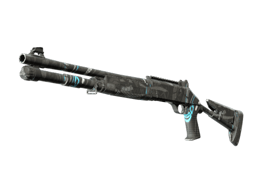 XM1014 Blue Tire (Minimal Wear)