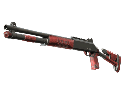 XM1014 Red Leather (Well-Worn)