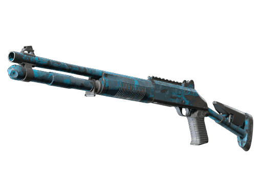 XM1014 VariCamo Blue (Well-Worn)
