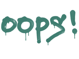 Oops (Frog Green)