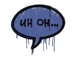 Uh Oh (SWAT Blue)