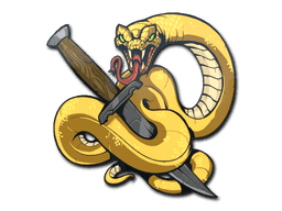 Coiled Strike CS2 Sticker