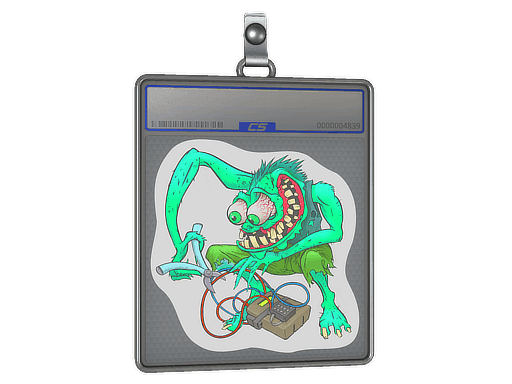Green Bombster CS2 Sticker