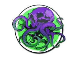 Toxic Tentaskull CS2 Sticker