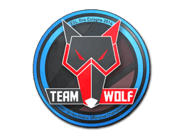 MTS GameGod Wolf CS2 Sticker
