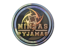 Ninjas in Pyjamas (Holo) CS2 Sticker