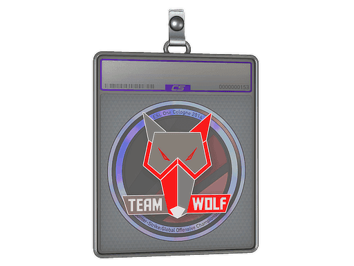 MTS GameGod Wolf (Holo) CS2 Sticker