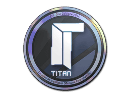 Titan (Holo) CS2 Sticker