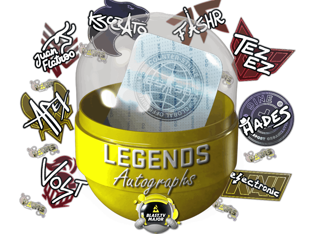 Paris 2023 Legends CS2 Autograph Capsule