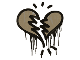 Broken Heart (Dust Brown)