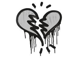 Broken Heart (Shark White)
