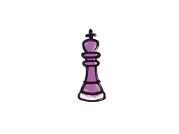 Chess King (Bazooka Pink)