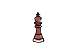 Chess King (Blood Red)