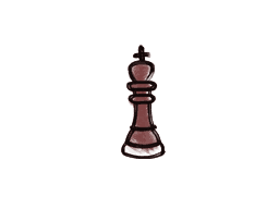 Chess King (Brick Red)
