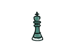 Chess King (Frog Green)