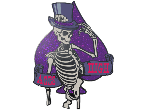 Aces High Pin CS2 Collectible