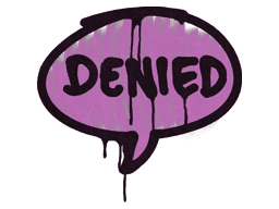 Denied (Bazooka Pink)
