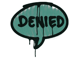 Denied (Frog Green)