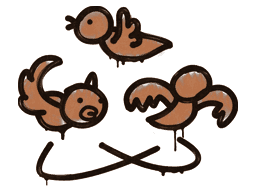 Dizzy (Tiger Orange)