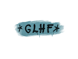 GLHF (Wire Blue)