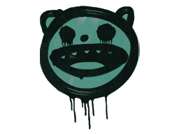 Happy Cat (Frog Green)