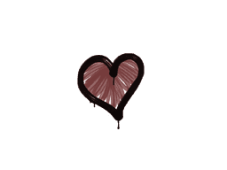 Heart (Brick Red)