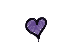 Heart (Monster Purple)