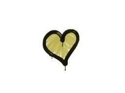 Heart (Tracer Yellow)