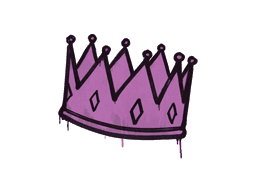 King Me (Bazooka Pink)