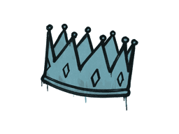 King Me (Wire Blue)