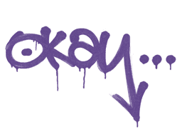 Okay (Monster Purple)