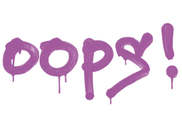 Oops (Bazooka Pink)