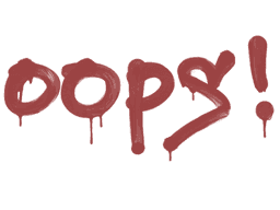 Oops (Blood Red)