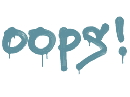 Oops (Wire Blue)