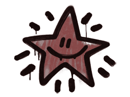 Shining Star (Brick Red)