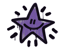 Shining Star (Monster Purple)