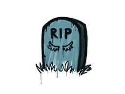 Tombstone (Wire Blue)