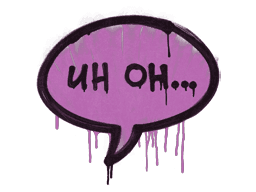 Uh Oh (Bazooka Pink)