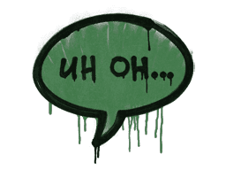 Uh Oh (Jungle Green)