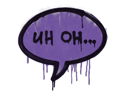 Uh Oh (Monster Purple)